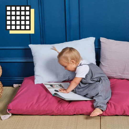 futony dla dzieci montessori